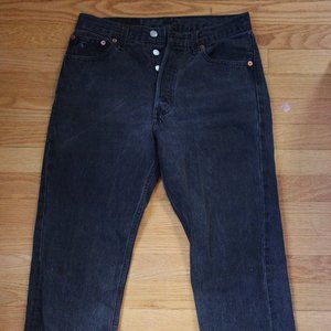 Levis 501 VTG Black